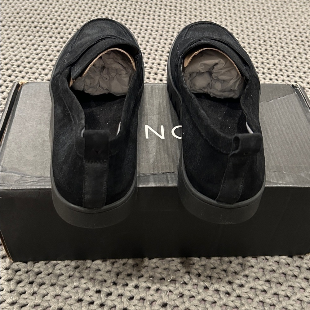Vionic Women’s Vionic Uptown Loafer – Black Suede 9 Wide - Picture 4 of 7